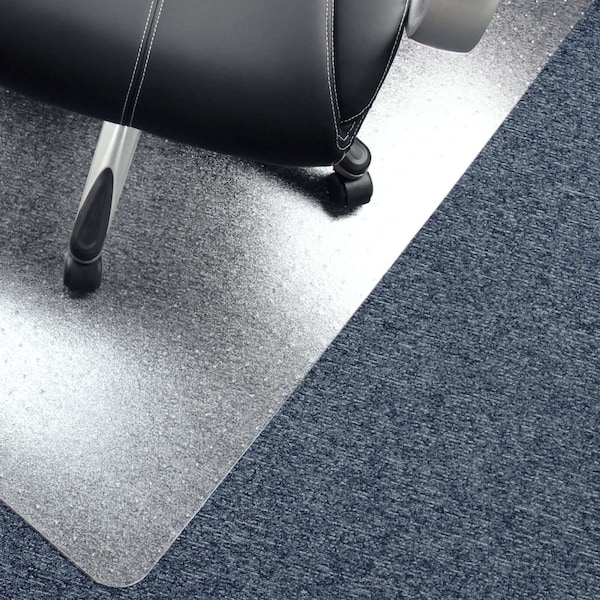 Floortex Advantagemat Vinyl Rectangular Chair Mat for Carpets up to 1/4" - 30" x 48" - FC1175120EV