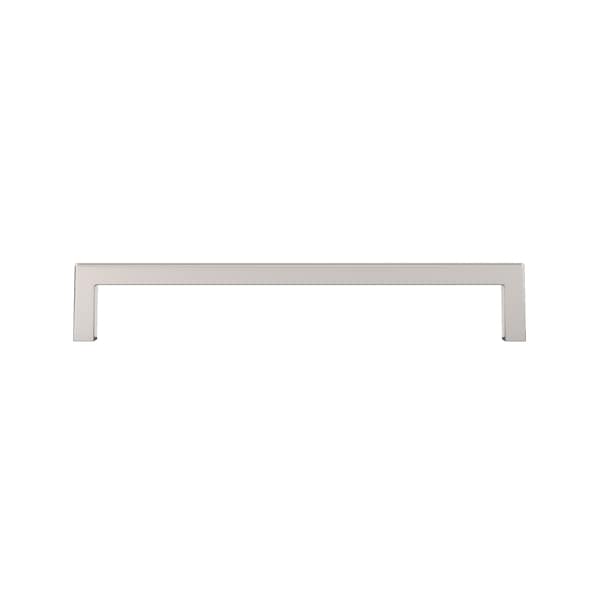 Richelieu Lambton Collection 7 9/16-inch (192 mm) Polished Nickel Modern Rectangular Cabinet Pull - BP873192180