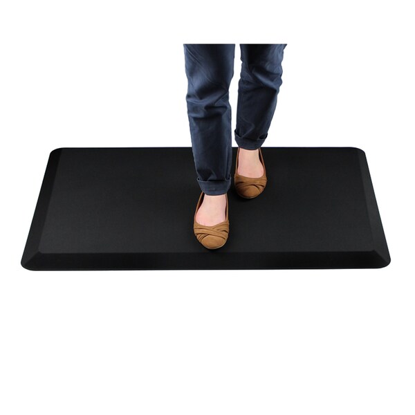Floortex AFS-TEX 3000 Black Active Anti-Fatigue Mat 20" x 39" - FCA32039BM