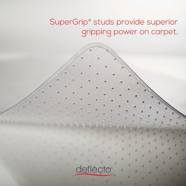 Deflecto MAT, CHAIR, DURA, W/LIP, 36X48 - DEFCM13113