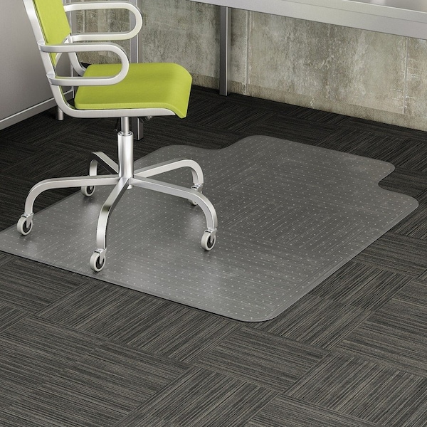 Deflecto MAT, CHAIR, DURA, W/LIP, 36X48 - DEFCM13113