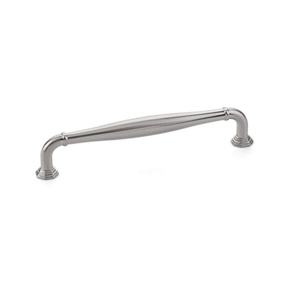 Patioplus 6 in. Center to Center Blythe Cabinet Pull, Satin Nickel - PA1633591