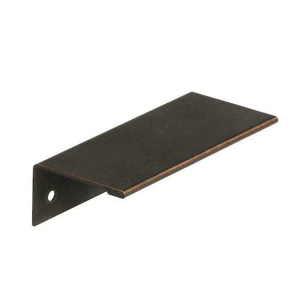 Amerock Edge Pulls 3 inch 76mm Center-to-Center Oil Rubbed Bronze Cabinet Edge Pull - 2000855