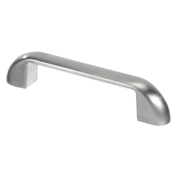 Component Hardware Satin Chrome Die Cast Drawer Pull, 4" OC - P50-1011