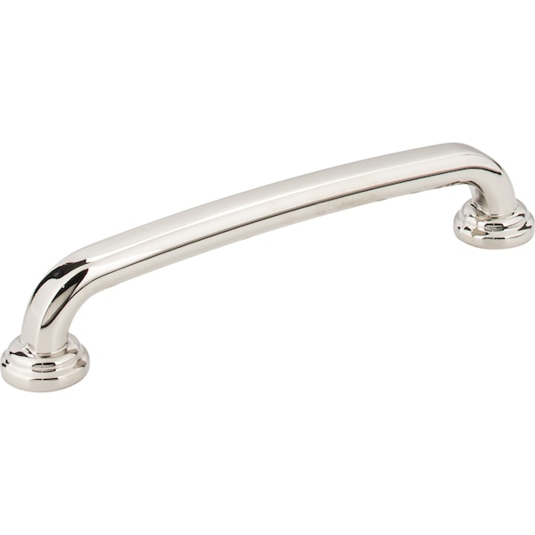 Jeffrey Alexander 128 mm Center-to-Center Polished Nickel Bremen 1 Cabinet Pull - 527-128NI