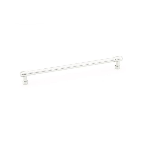Emtek Jasper Cabinet Pull with 10 in Center to Center Polished Chrome Finish - 86691US26