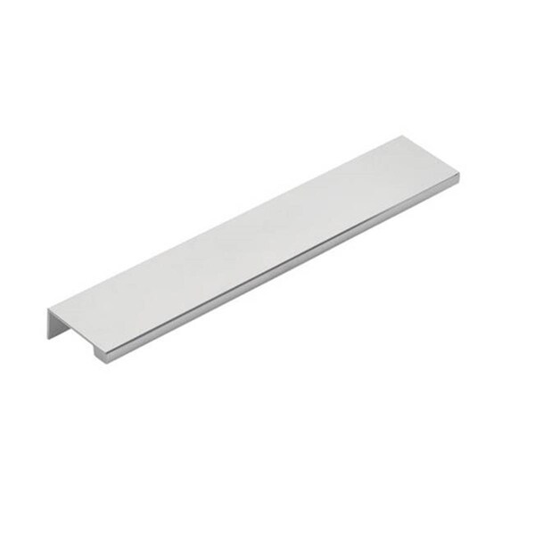 Patioplus 10 in. Center To Center Cabinet Edge Pull, Polished Chrome - PA3239597
