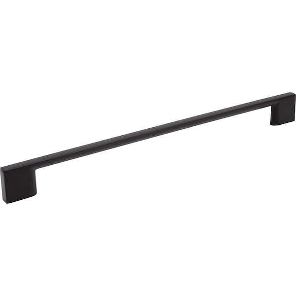 Designperfect 10-1/16'' Center-to-Center Handle Pull, Matte/Flat Black - DPA-S799BLK
