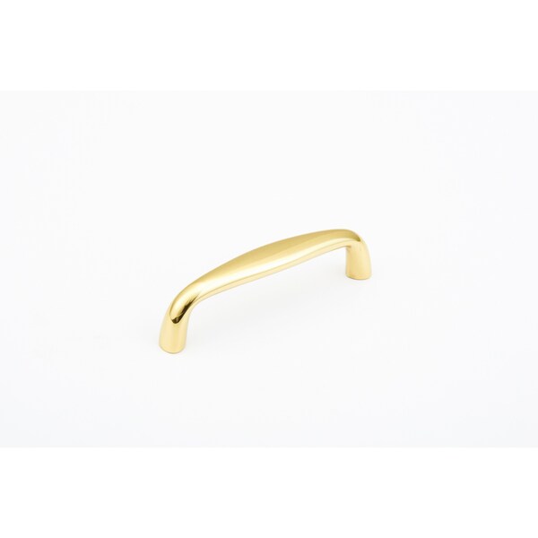 Schaub 3in Center to Center Traditional Cabinet Pull Bright Brass Finish - 721-03