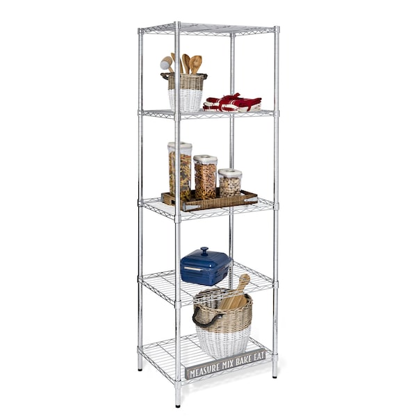 Honey-Can-Do Honey-Can-Do 72 in. H X 24 in. W X 18 in. D Steel Multi Rack Shelving Unit - SHF-01054