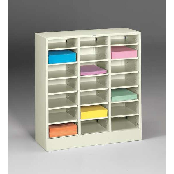 Tennsco Shelves, Letter Size, Gray, PK5 - 4005 MED GREY