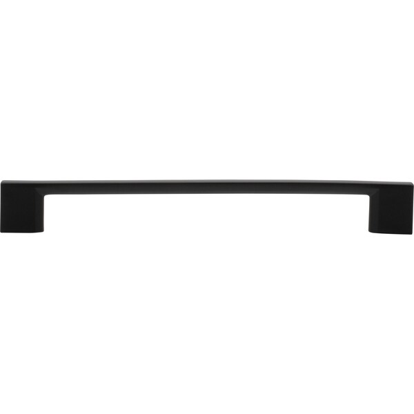 Designperfect 7-9/16'', Center-to-Center Handle Pull, Matte/Flat Black - DPA-S796BLK