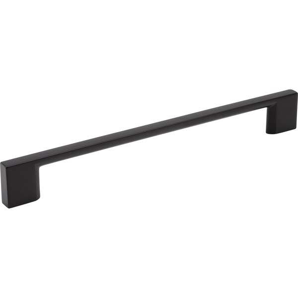 Designperfect 7-9/16'', Center-to-Center Handle Pull, Matte/Flat Black - DPA-S796BLK