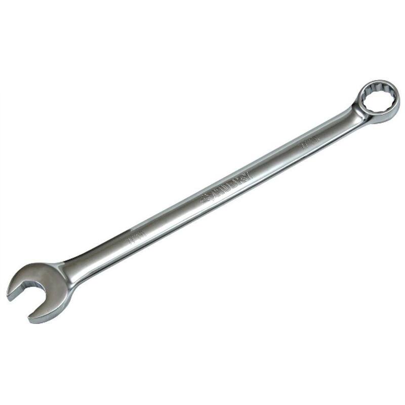 Husky 7/16 in. 12-Point SAE Full Polish Combination Wrench - HCW716