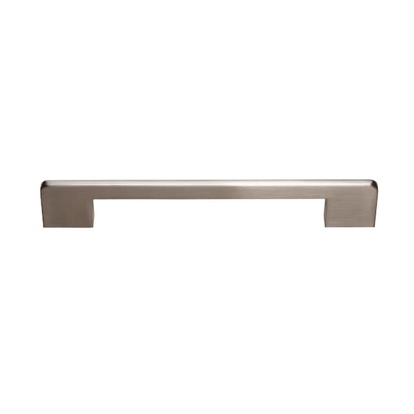 Sapphire Slim Series 6-1/4 in. (160 mm) Center-to-Center Modern Satin Nickel Cabinet Handle/Pull (5-Pack) - SP-2007-160-SN-5