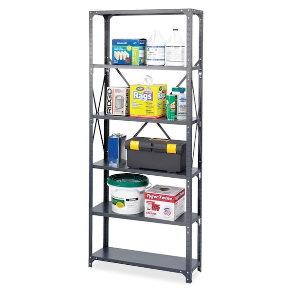 Safco Industrial 6 Shelf Pack, 36X24 - 6254