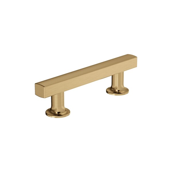Amerock Everett 3 inch 76mm Center-to-Center Champagne Bronze Cabinet Pull - BP37103CZ