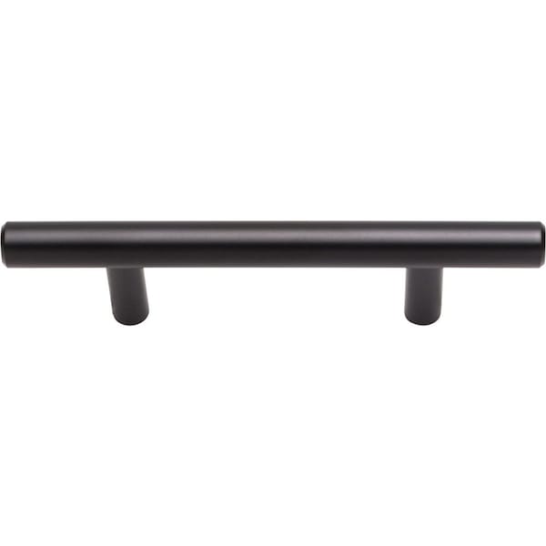 Elements By Hardware Resources 3" Center-to-Center Matte Black Naples Cabinet Bar Pull,  - 136MB-10