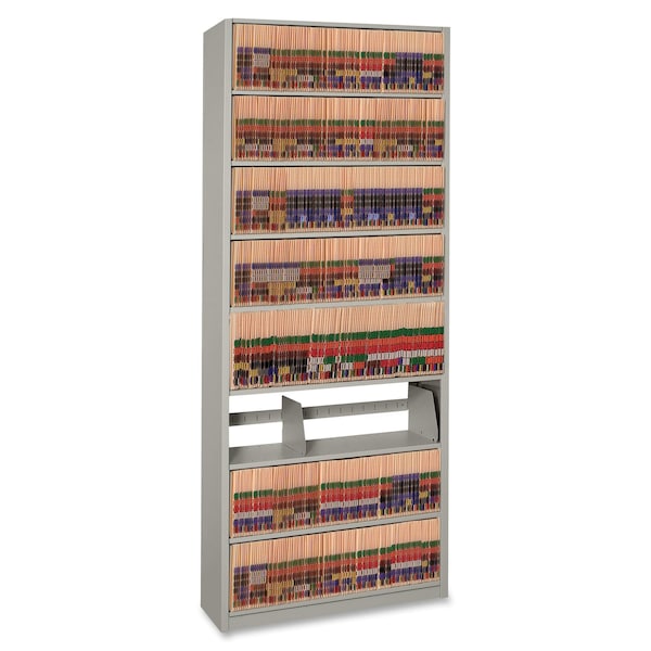 Datum Storage Shelving Starter, 88"x12"x36", Black - 881236-S8P