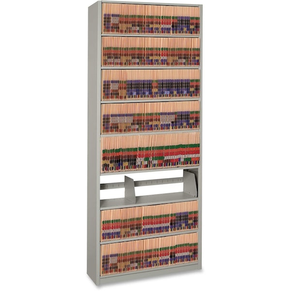 Datum Storage Shelving Starter, 88"x12"x36", Black - 881236-S8P