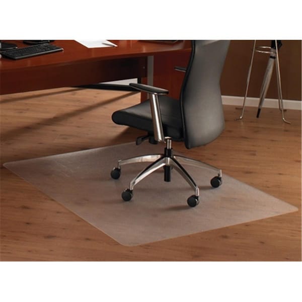 Back2Basics Cleartex Anti-Slip Ultimat Rectangular Chair Mat For Polished Hard Floors 47 X 35 In. - BA769430
