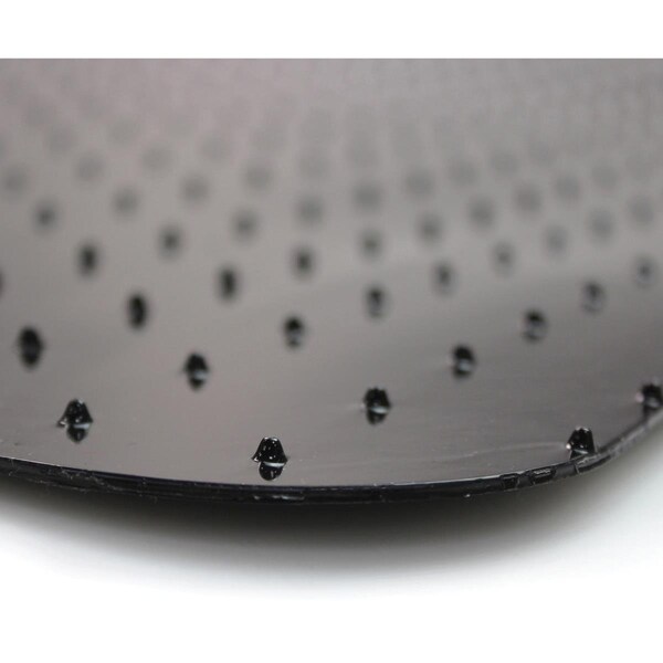 Back2Basics 36 x 48 in. Cleartex Advantagemat Black Chair Mat, Black - BA1867202