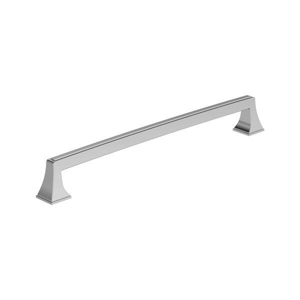 Amerock Mulholland 10-1/16 inch 256mm Center-to-Center Polished Chrome Cabinet Pull - BP5353626