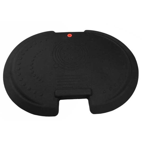 Back2Basics FLR 26 x 36 in. System 5000x Anti fatigue ChairMat, Black - BA2656430