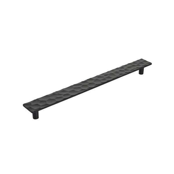 Amerock Kamari 10-1/16 in 256 mm Center-to-Center Matte Black Cabinet Pull - BP36826MB
