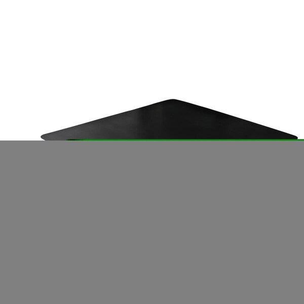 Muebles 45 x 53 in. Advantagemat Vinyl Lipped Chair Mat for Carpets, Black - MU2578392
