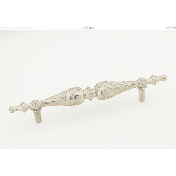 Schaub 5in Center to Center Symphony Cantata Cabinet Pull White Brass Finish - 995-WB