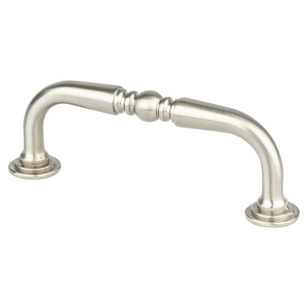Berenson 3 in. CC American Classics Pull with Brushed Nickel - 9886-1BPN-P