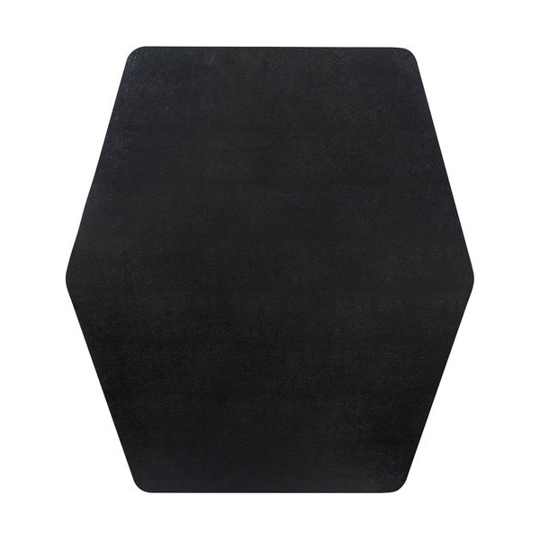 Es Robbins Chair Mat, 42inWx46inL, Black - ESR121562