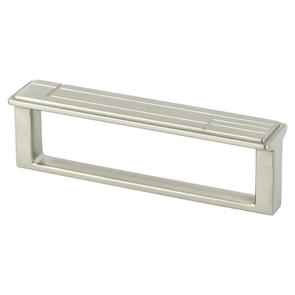 Berenson 96 mm CC Oak Park Pull with Brushed Nickel - 9214-1BPN-P