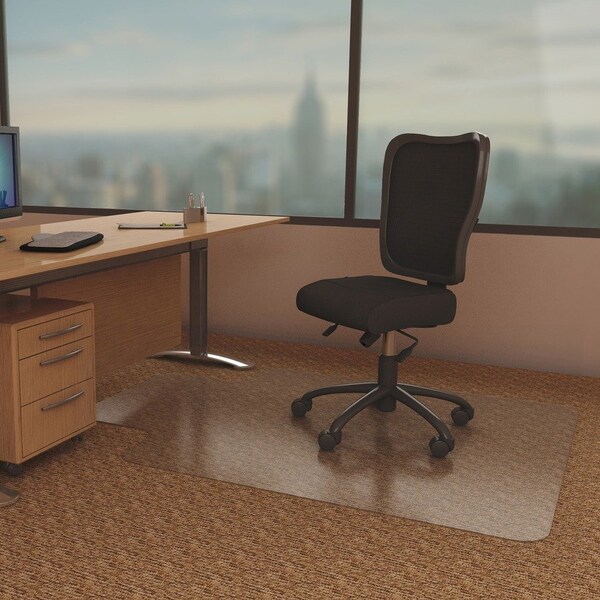 Deflecto MAT, CHAIR, ECON, W/LIP, 36X48 - DEFCM11112