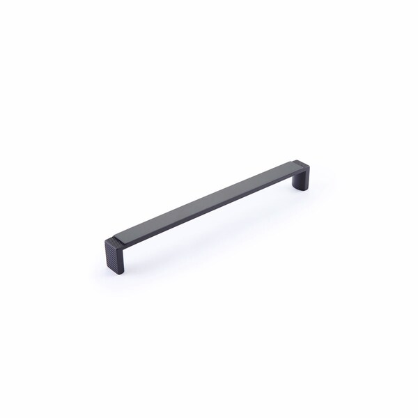 Schaub 7-1/2in Center to Center Quadrato Wide Cabinet Pull Signature Matte Black Finish - 20017-MB
