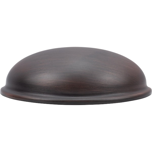 Designperfect 3'' Center-to-Center Cup Pull, Brushed Oil Rubbed Bronze - DPA-C632ORB