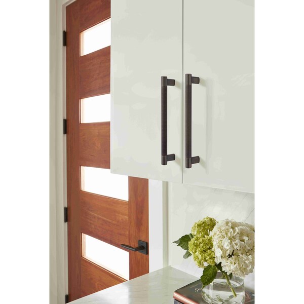 Amerock Bronx 8 in 203 mm Center-to-Center Oil Rubbed Bronze Cabinet Pull - BP36562ORB