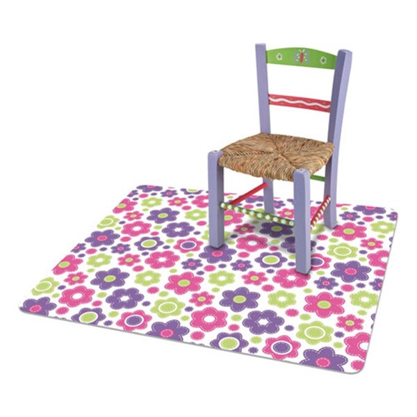 Standalone 35 x 40 in. Fashion Chair Mat, Mult Color - ST1922967