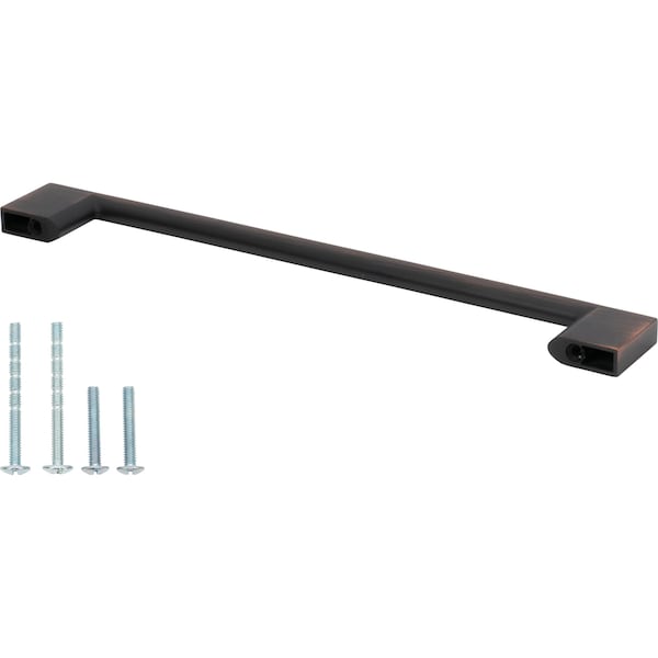 Designperfect 7-9/16Center-to-Center Handle Pull, Brushed Oil Rubbed Bronze, 25PK - DPA25S796ORB