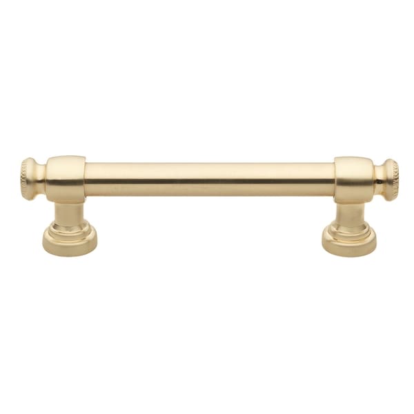 Gliderite Hardware 3-3/4 in. Center to Center Champagne Gold Classic Euro Bar Pull - 4361-96-CHPG, 5PK - 4361-96-CHPG-5