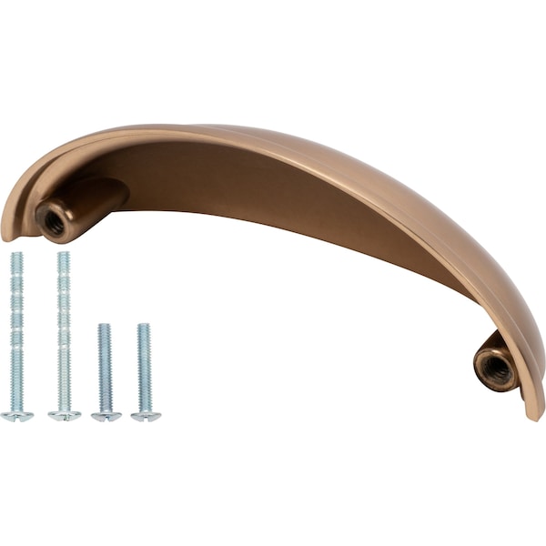 Designperfect 3'' Center-to-Center Cup Pull, Champagne Bronze/Gold - DPA-C632CBZ