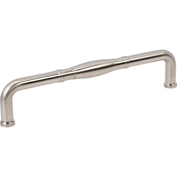 Designperfect 6-5/16'' Center-to-Center Handle Pull, Brushed Satin Nickel, 25PK - DPA25R575SNB