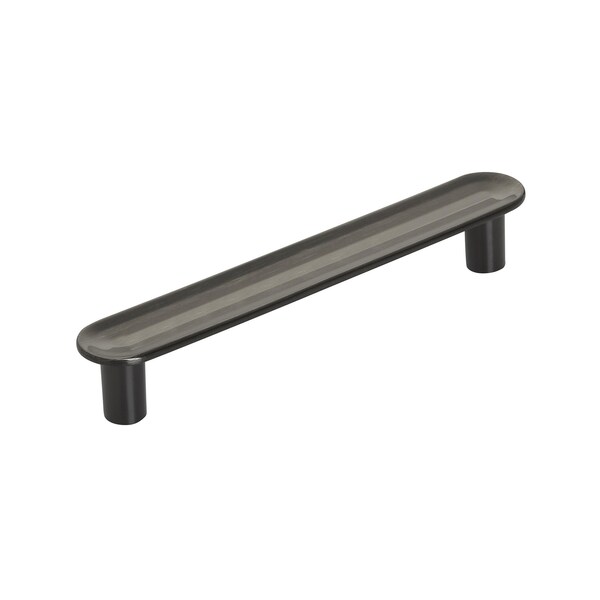 Amerock Concentric 3-3/4 in 96 mm Center-to-Center Gunmetal Cabinet Pull - BP36830GM