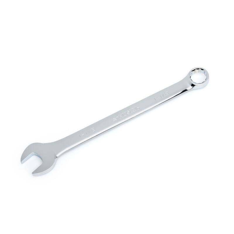 Husky 19 mm 12-Point Metric Full Polish Combination Wrench - HCW19MM-05