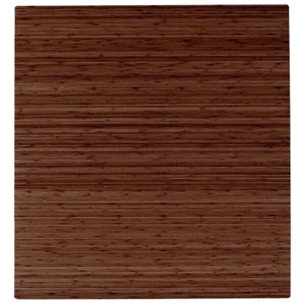 Work-Of-Art Bamboo Roll-Up Chairmat, 52 x 48 in. - WO2198186