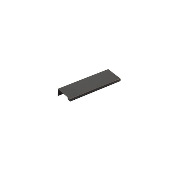 Emtek Edge Cabinet Pull with 4 in Center to Center Oil Rubbed Bronze Finish - 87110US10B