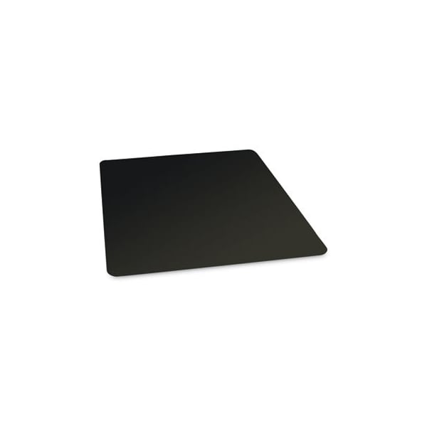 E.S. Robbins Floor+Mate, For Hard Floor to Medium Pile Carpet up to 0.75in, 36 x 48, Black - 121541