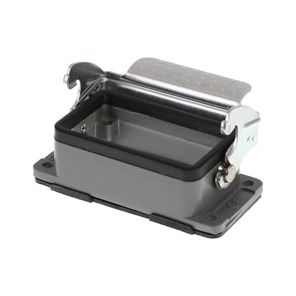 Molex Gwconnect Std-Standard, Single Lever Bulkhead Mount Housing, Die-Cast Aluminum - 7810.6403.0