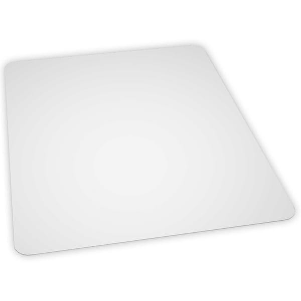 Interion By Global Industrial Interion Office Chair Mat for Hard Floor, 36inW x 48inL, Straight Edge- No Packaging - 695520BK